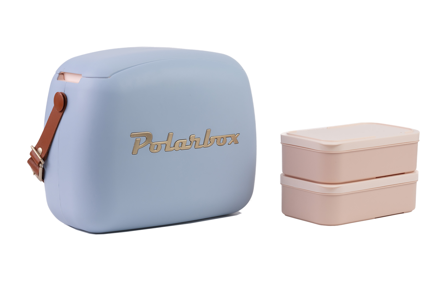 Polarbox Koelbox 6L + 2x Lunchbox  BRUIN