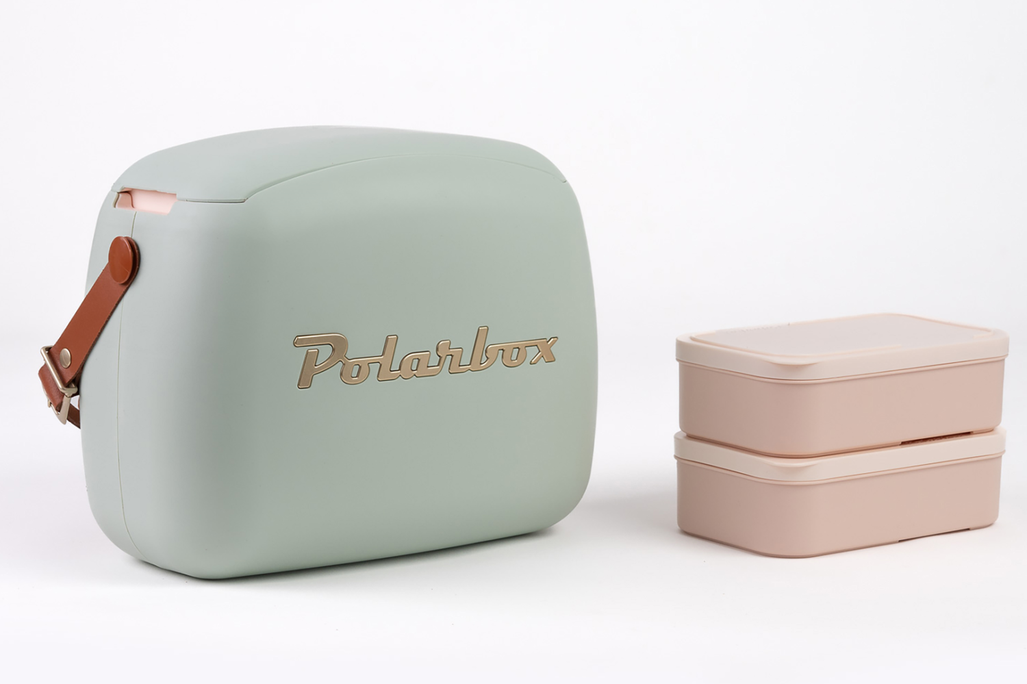 Polarbox Koelbox 6L + 2x Lunchbox  GROEN