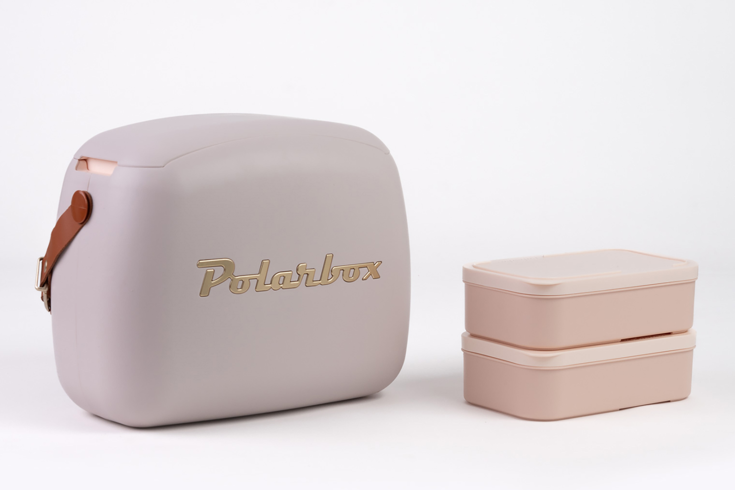 Polarbox Koelbox 6L + 2x Lunchbox  LICHTROZE