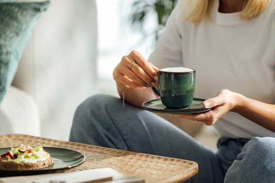 Villeroy & Boch Lave Vert Koffiekop met Oor 190 ml