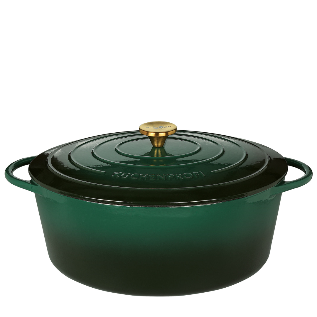 Kuchenprofi Provence Braadpan 35cm Racing Green