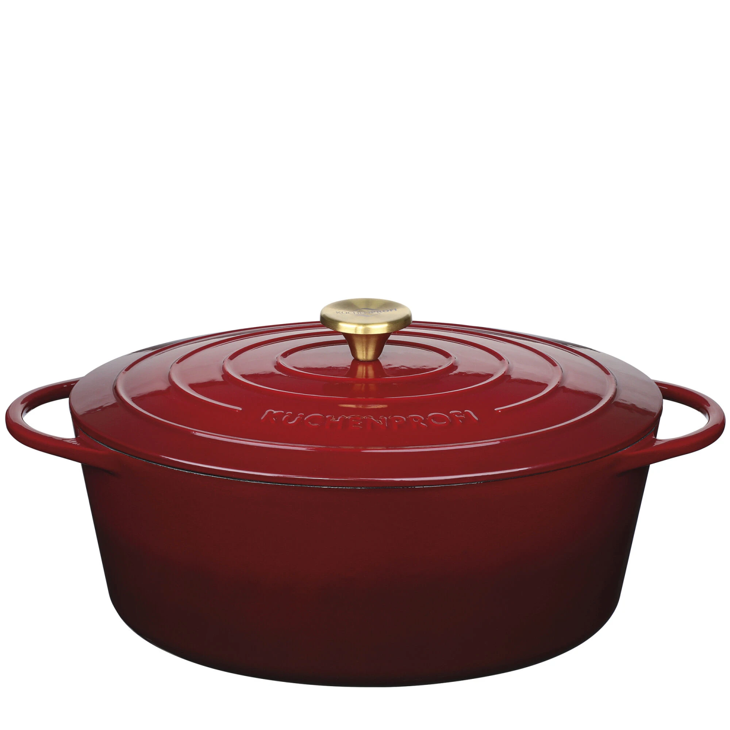 KÜCHENPROFI Braadpan ovaal, 33 cm médoc