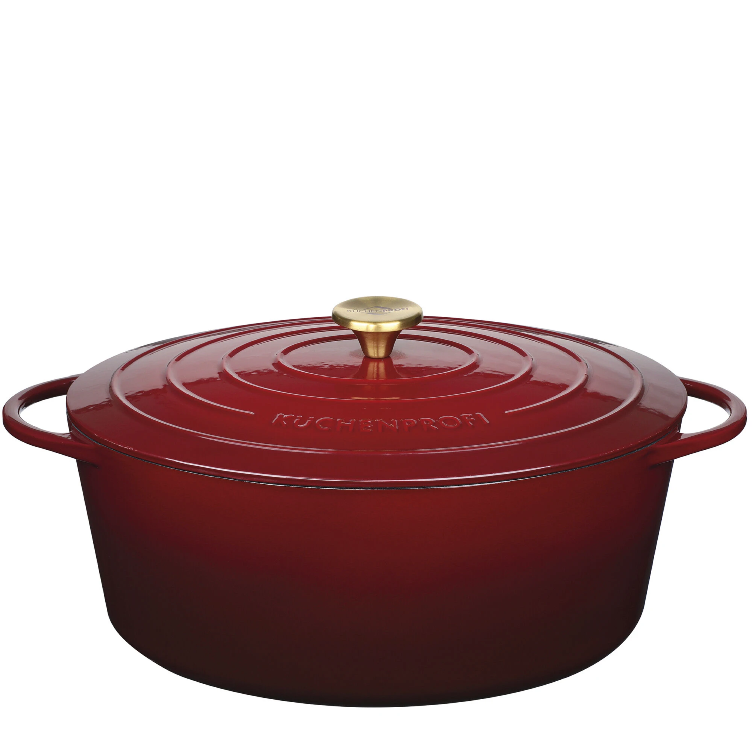 KÜCHENPROFI Braadpan ovaal, 35 cm médoc