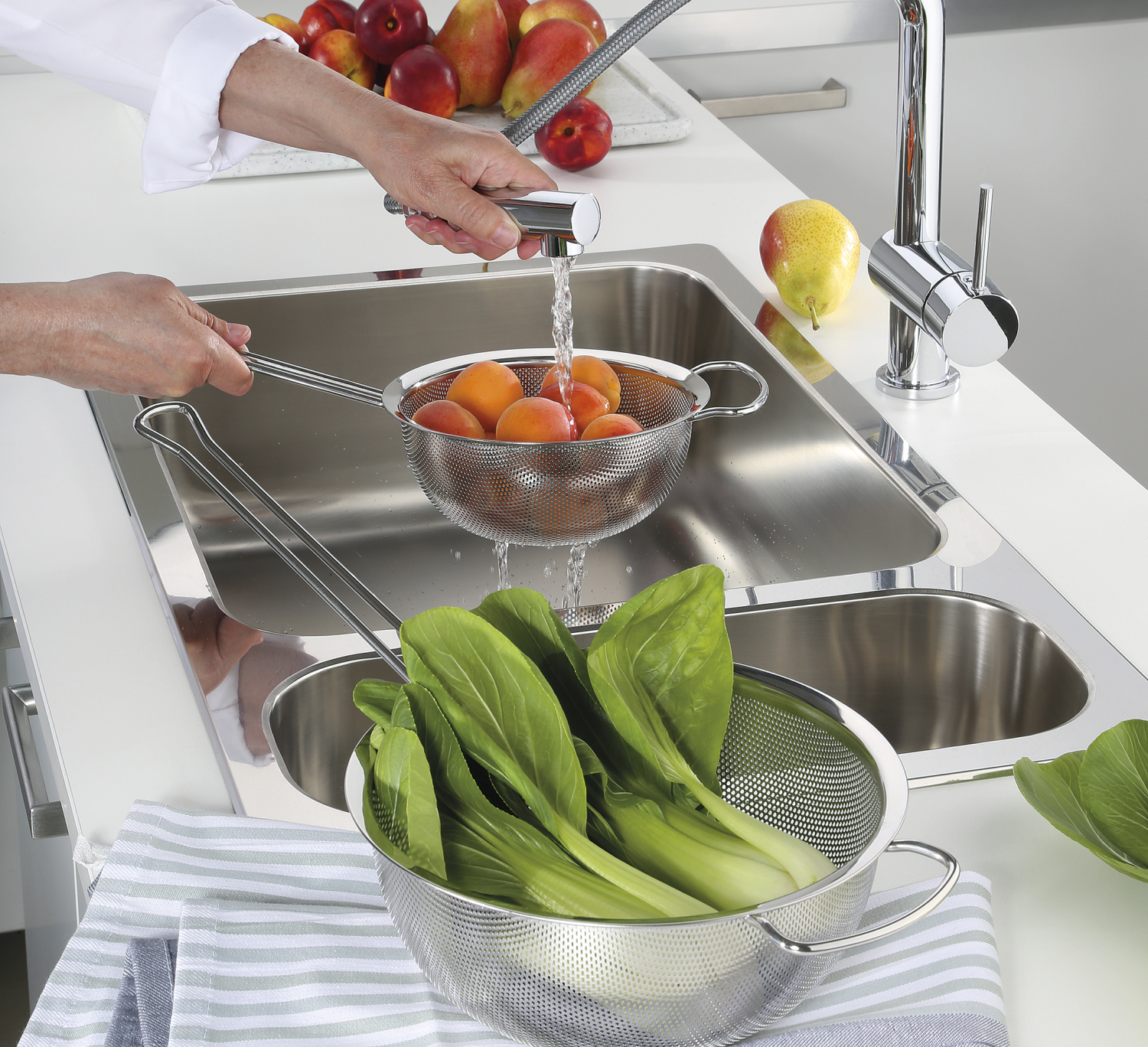 KÜCHENPROFI Keukenzeef DELUXE, 22 cm