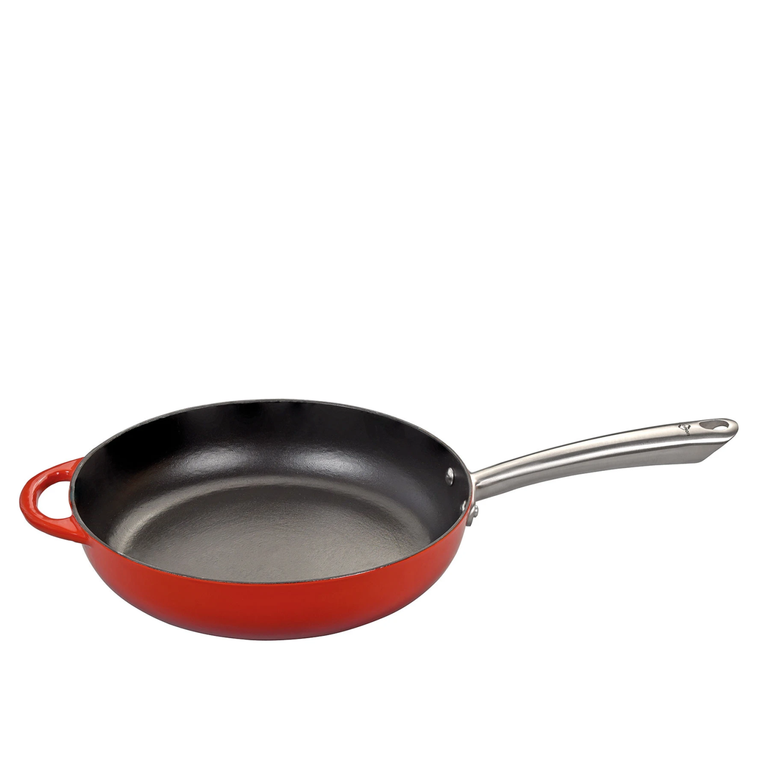 KÜCHENPROFI Koekenpan hoog, 28 cm rood