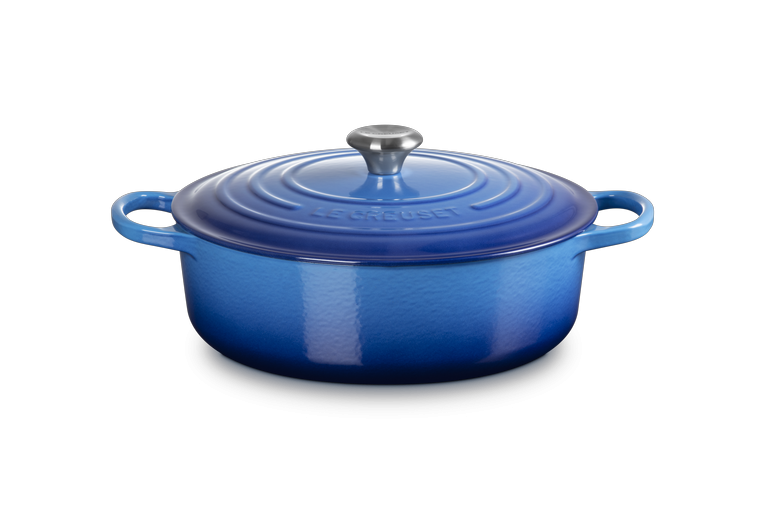 Lage Braad-/Stoofpan Sauteuse 24 cm Azure