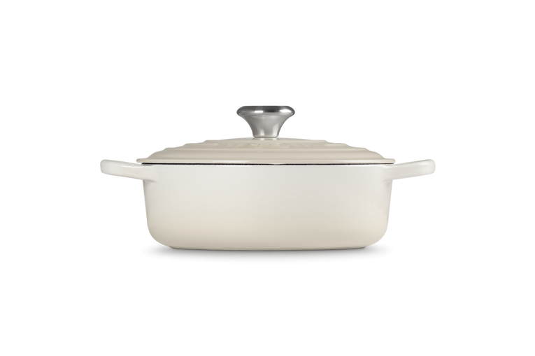 Lage Braad-/Stoofpan Sauteuse 24 cm Meringue