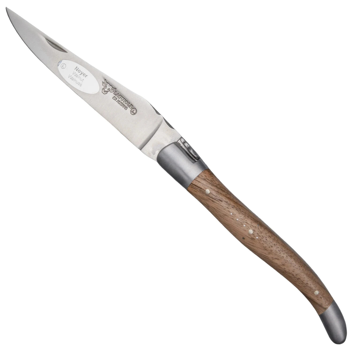 Laguiole en Aubrac Folding Knive Aubrac Wood Inox