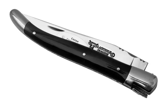 Laguiole en Aubrac Folding Knive Ebony Wood  Inox