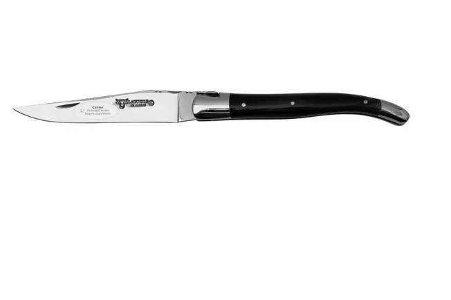 Laguiole en Aubrac Folding Knive Ebony Wood  Inox
