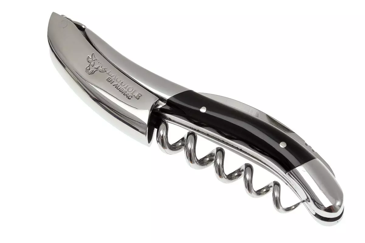 Laguiole en Aubrac Kelnersmes Ebony Wood