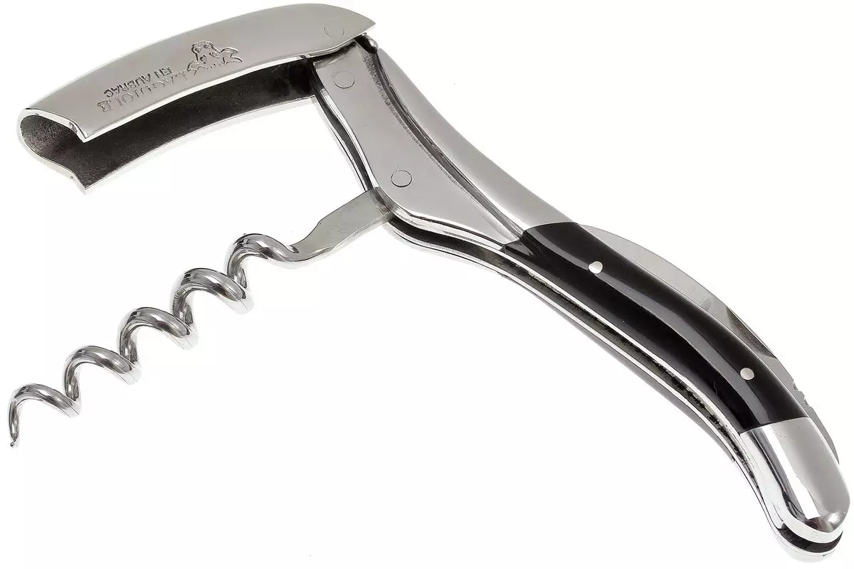 Laguiole en Aubrac Kelnersmes Ebony Wood