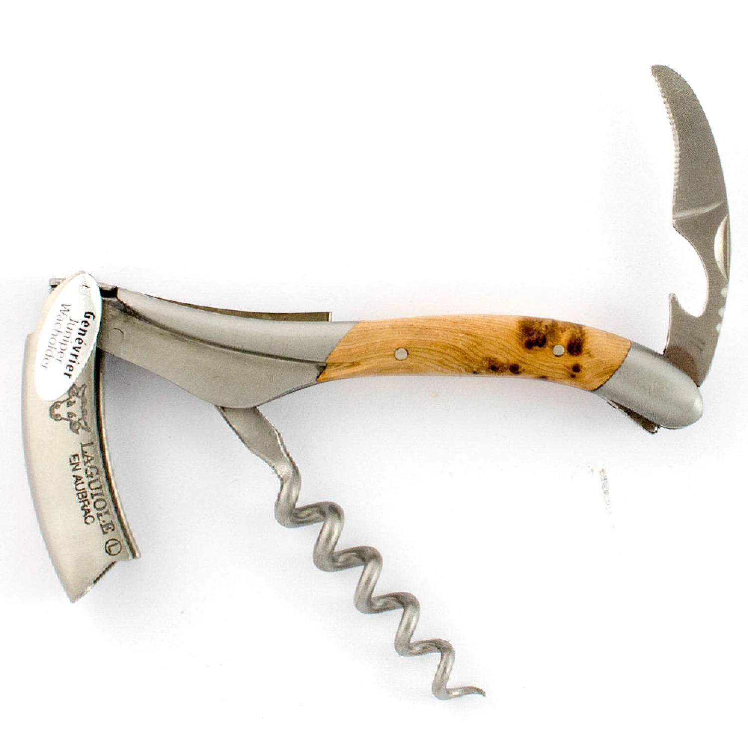 Laguiole en Aubrac Kelnersmes Juniper shinny