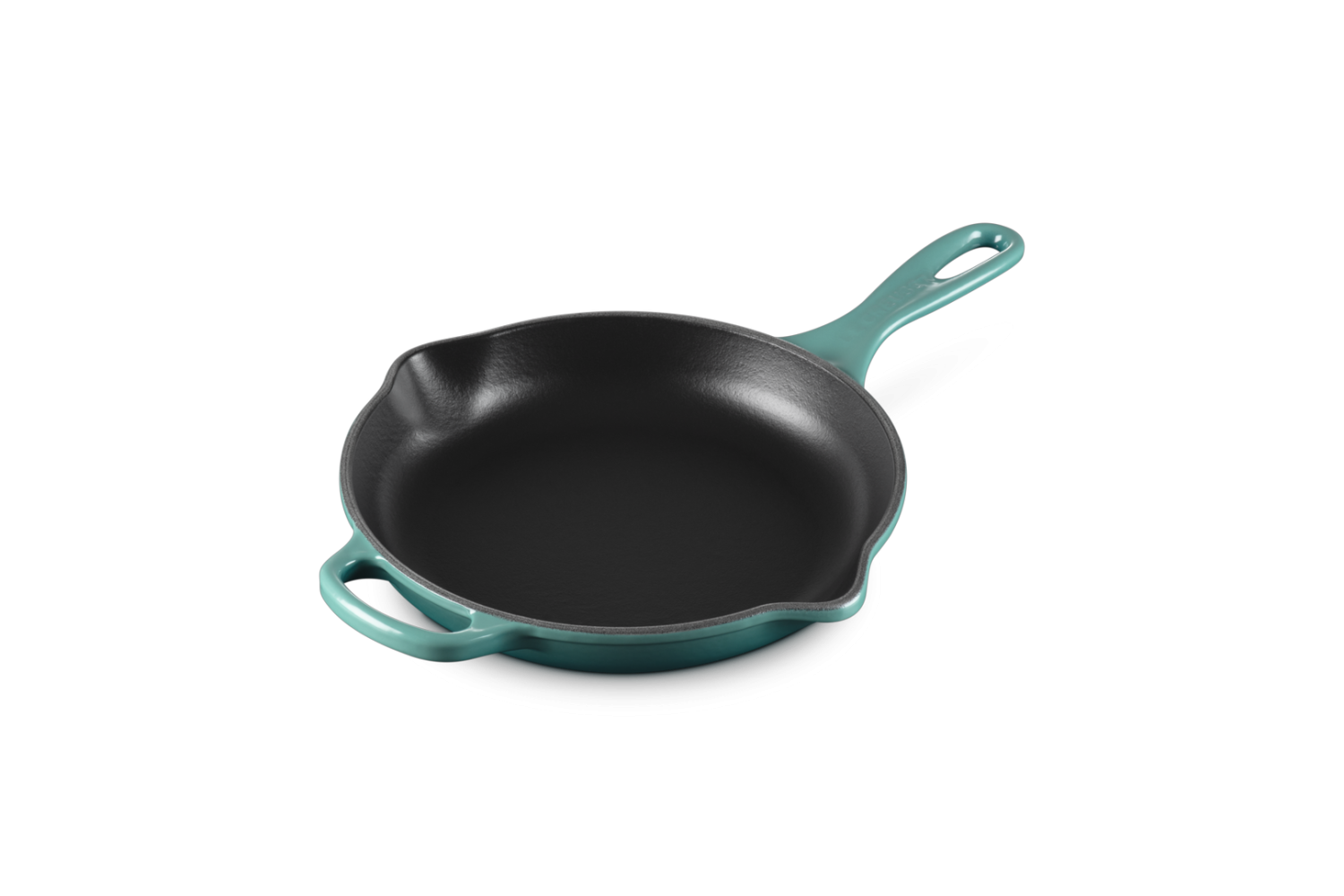 Le Creuset Bleu Riviera Skillet Signature rond 23cm