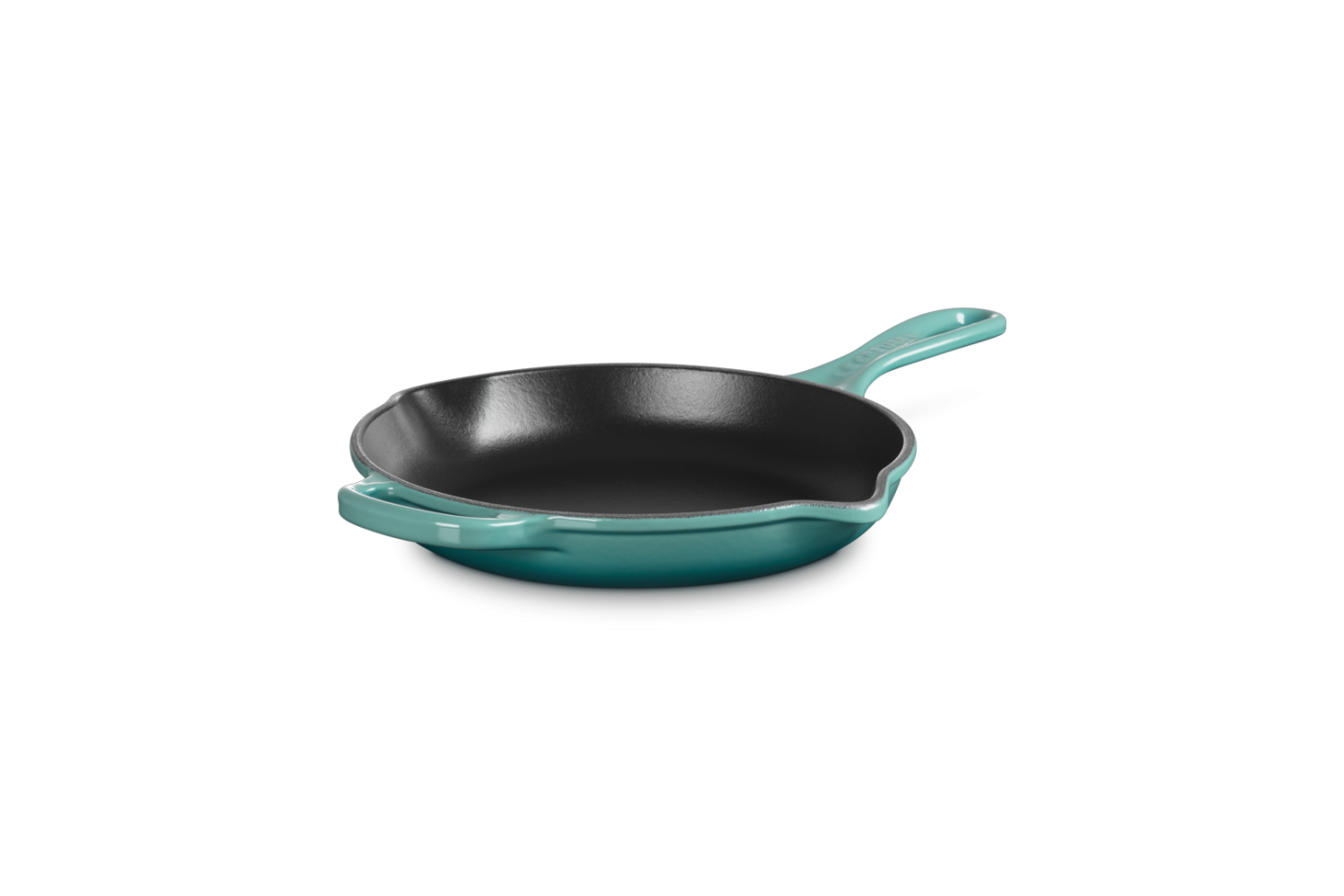 Le Creuset Bleu Riviera Skillet Signature rond 23cm