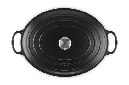 Le Creuset Braad- / Stoofpan Signature ovaal 40cm 13,9- Kersenrood