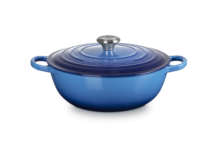Le Creuset Braadpan Marmite Azure 28cm 4,9l
