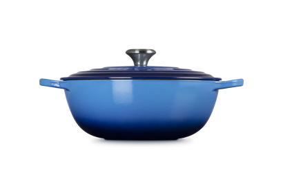 Le Creuset Braadpan Marmite Azure 28cm 4,9l