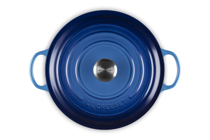 Le Creuset Braadpan Marmite Azure 28cm 4,9l