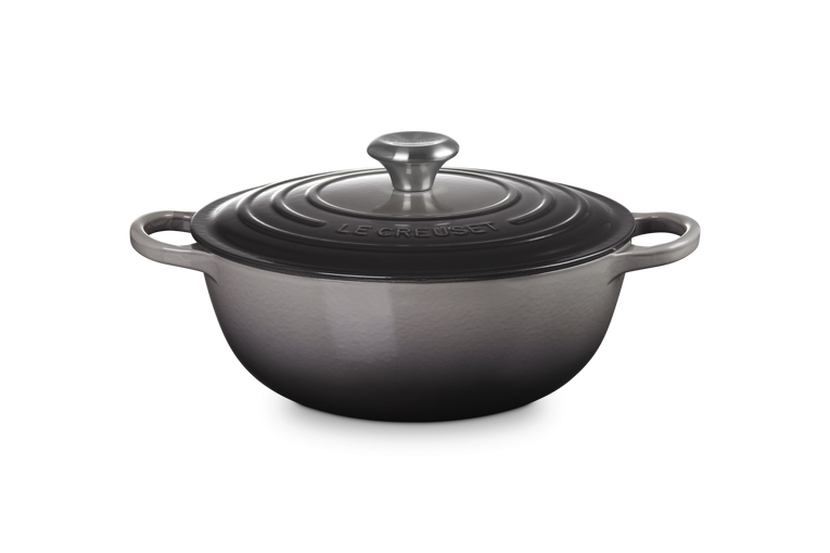 Le Creuset Braadpan Marmite Flint 28cm 4,9l