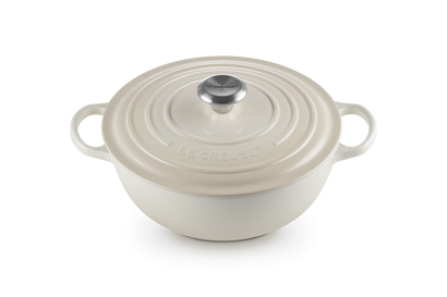 Le Creuset Braadpan Marmite Meringue 28cm 4,9l