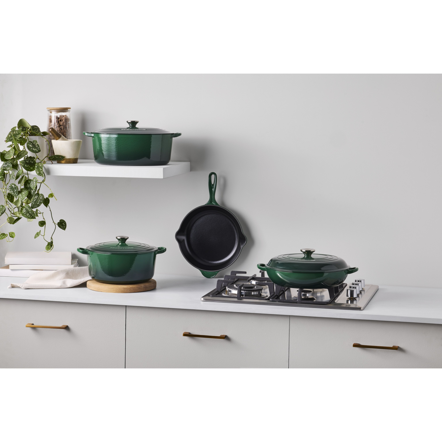 Le Creuset Braadpan Signature ovaal Juniper 31cm 6,3l