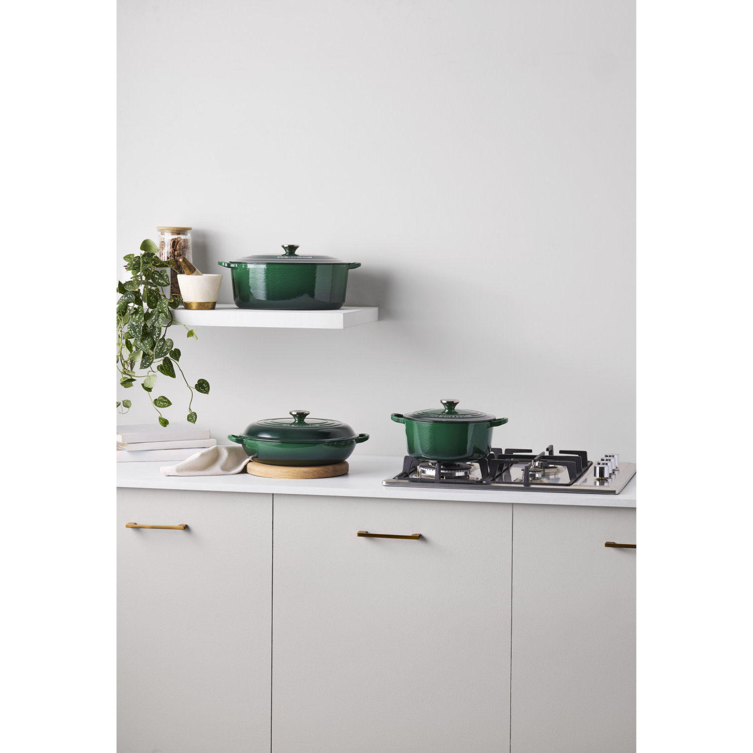 Le Creuset Braadpan Signature rond Juniper 22cm 3,3l