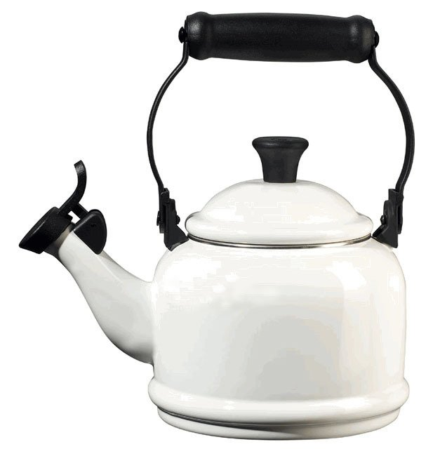 Le Creuset Fluitketel 2,1L Wit