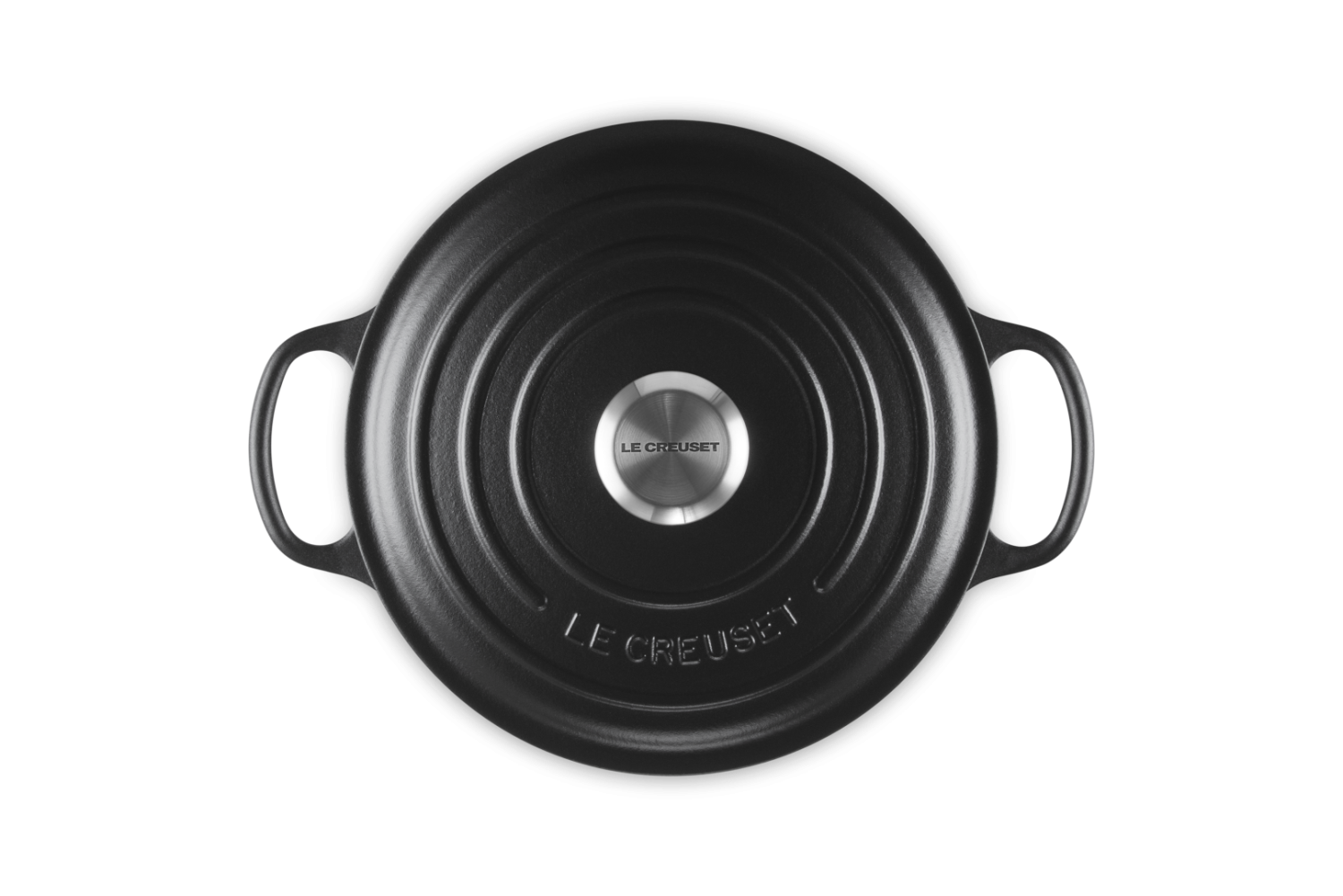 Le Creuset Hoge Braadpan Signature  Mat Zwart 24cm