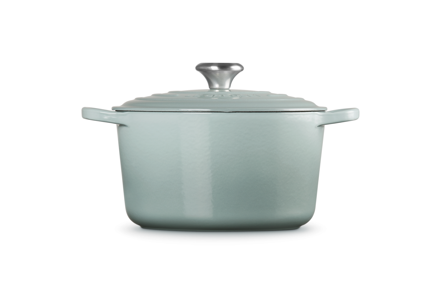 Le Creuset Hoge Braadpan Signature  Sea Salt 24cm