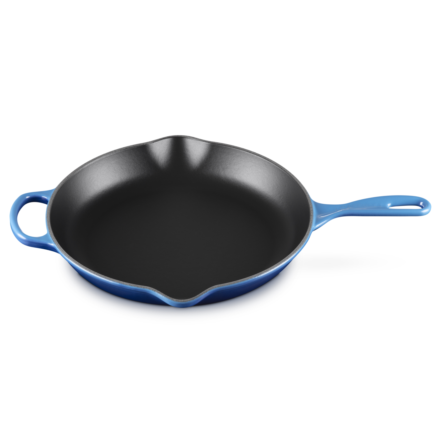 Le Creuset Koekenpan Skillet Signature rond Azure30cm