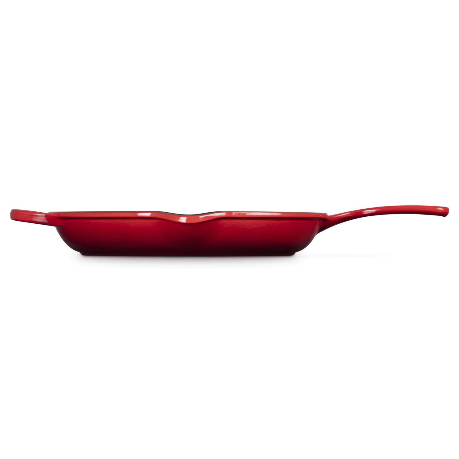 Le Creuset Koekenpan Skillet Signature rond Kersenrood 30cm