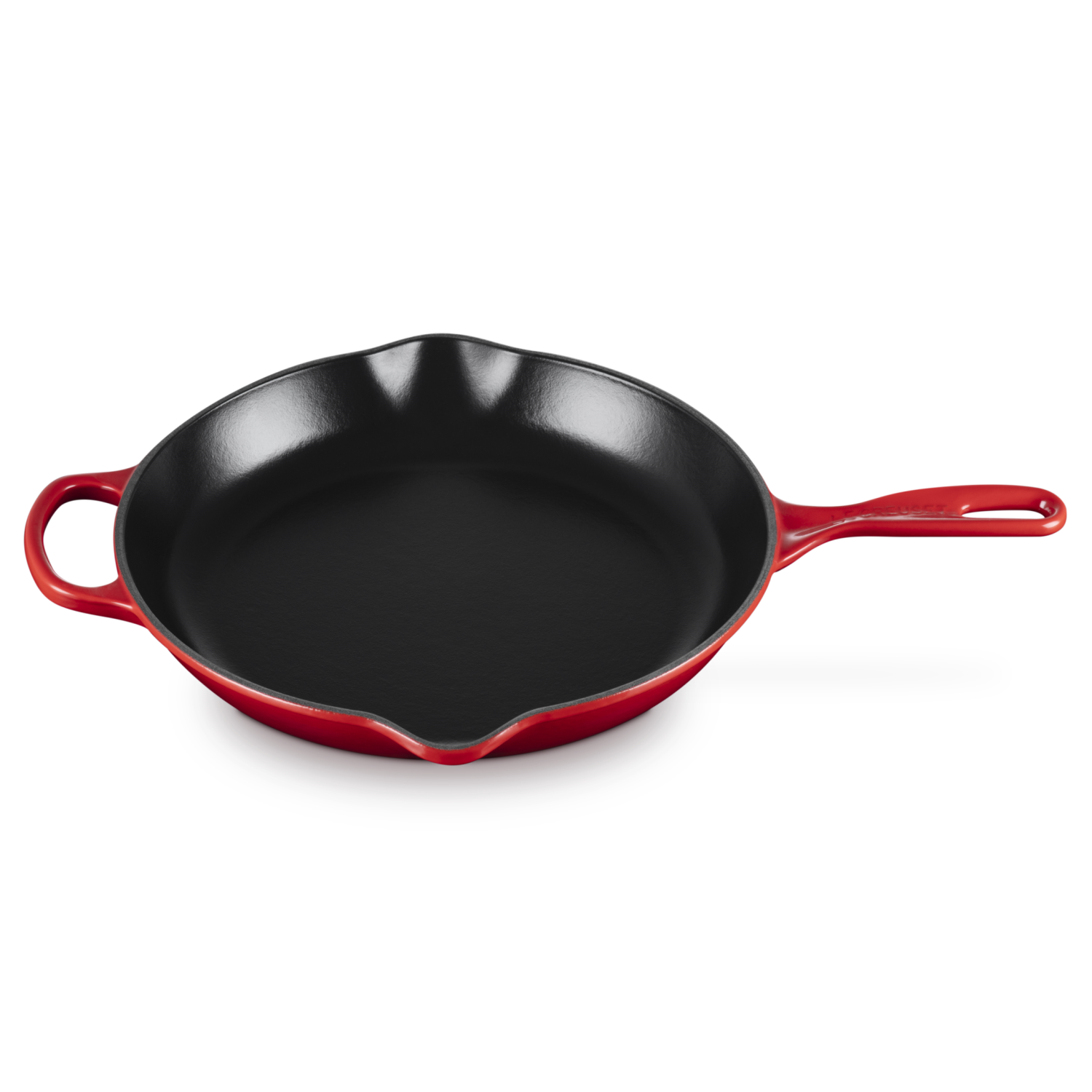 Le Creuset Koekenpan Skillet Signature rond Kersenrood 30cm