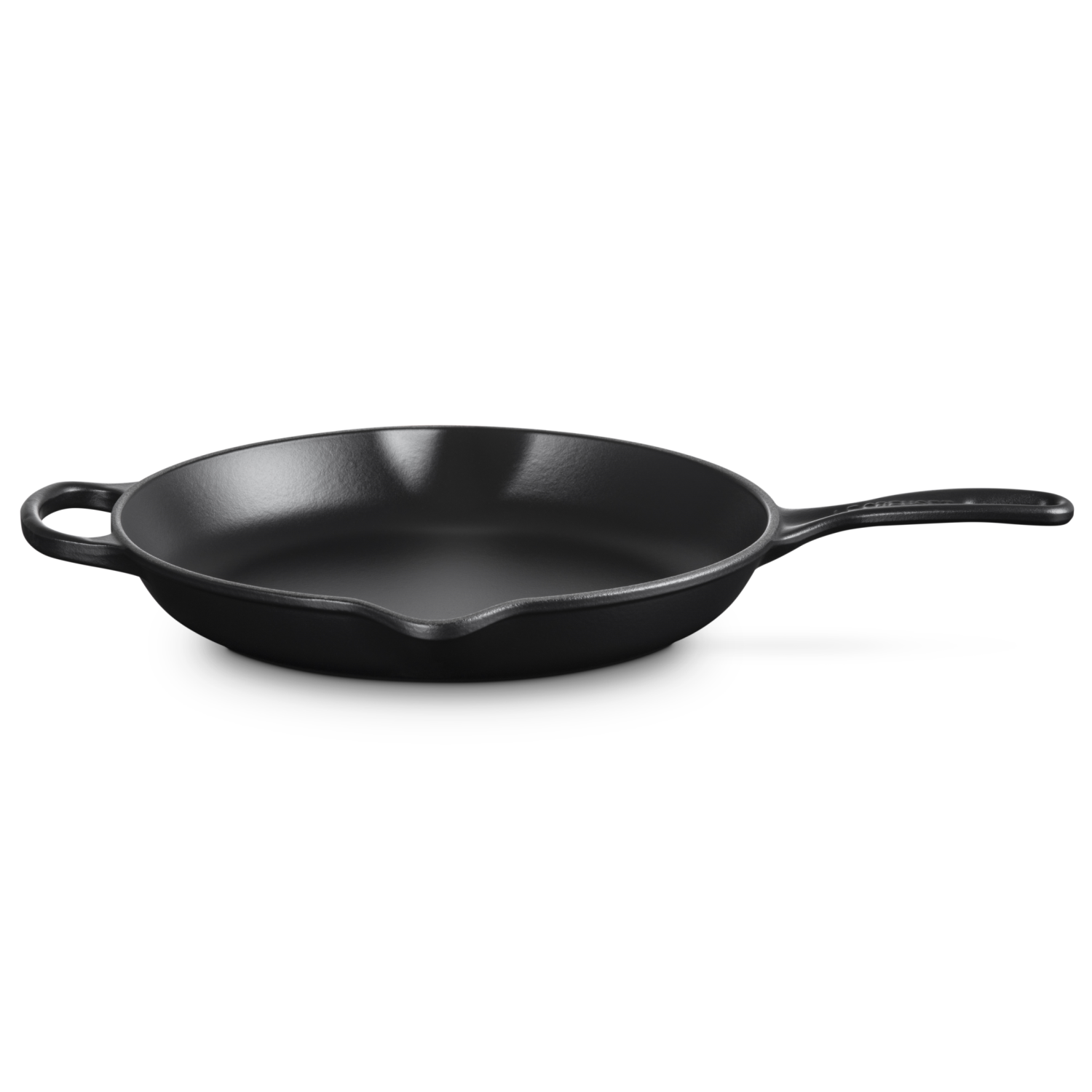 Le Creuset Koekenpan Skillet Signature rond Mat Zwart 30cm