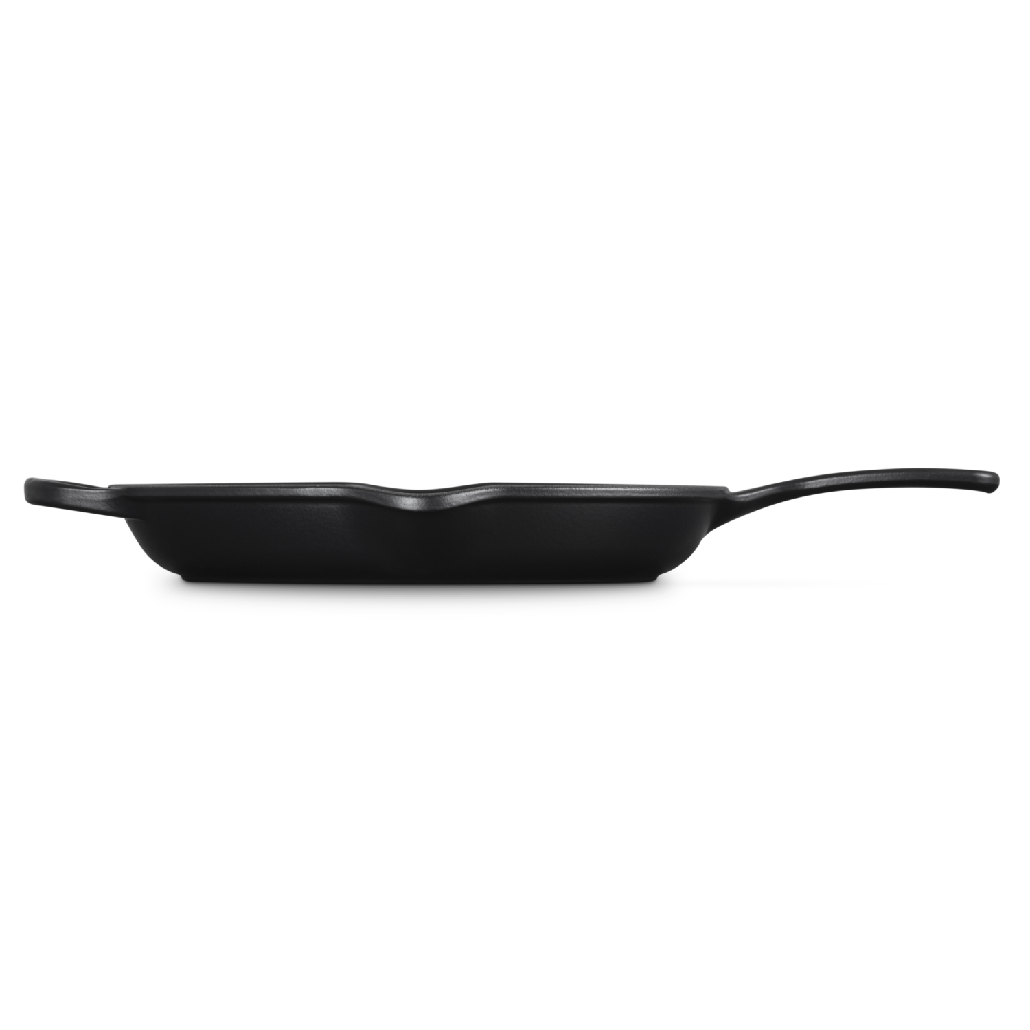 Le Creuset Koekenpan Skillet Signature rond Mat Zwart 30cm