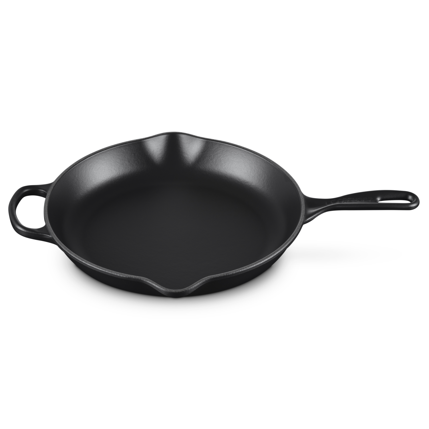 Le Creuset Koekenpan Skillet Signature rond Mat Zwart 30cm