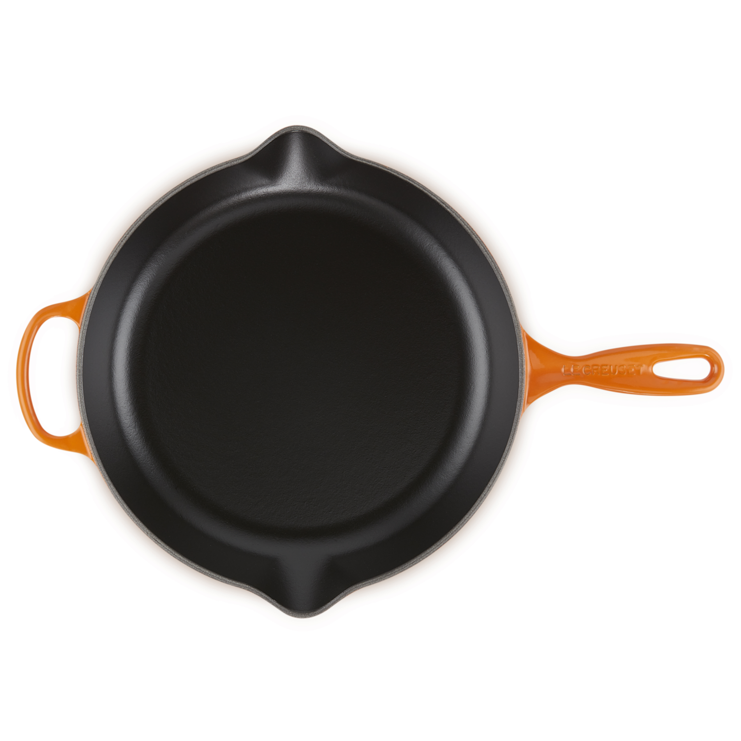 Le Creuset Koekenpan Skillet Signature rond Oranjerood 30cm
