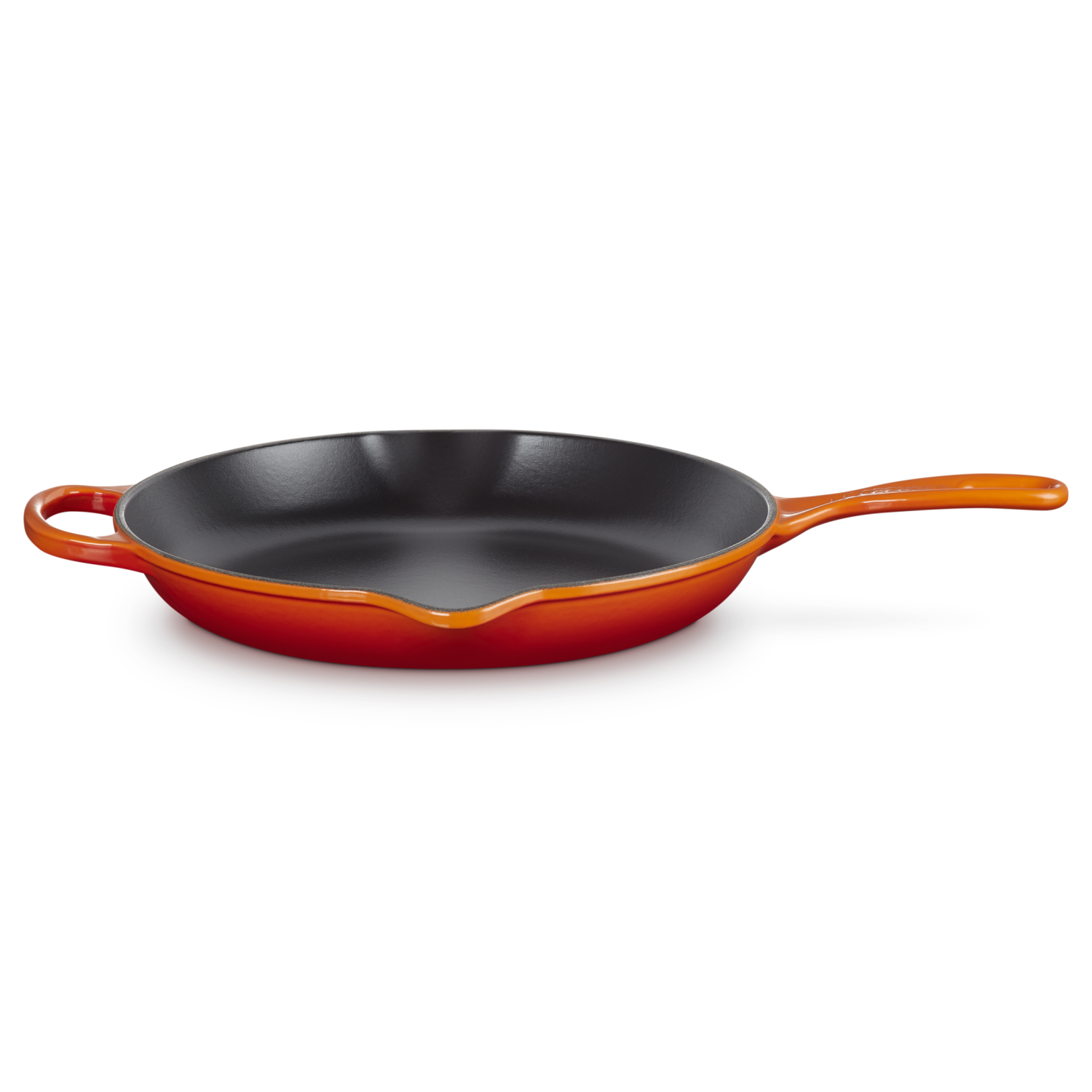 Le Creuset Koekenpan Skillet Signature rond Oranjerood 30cm