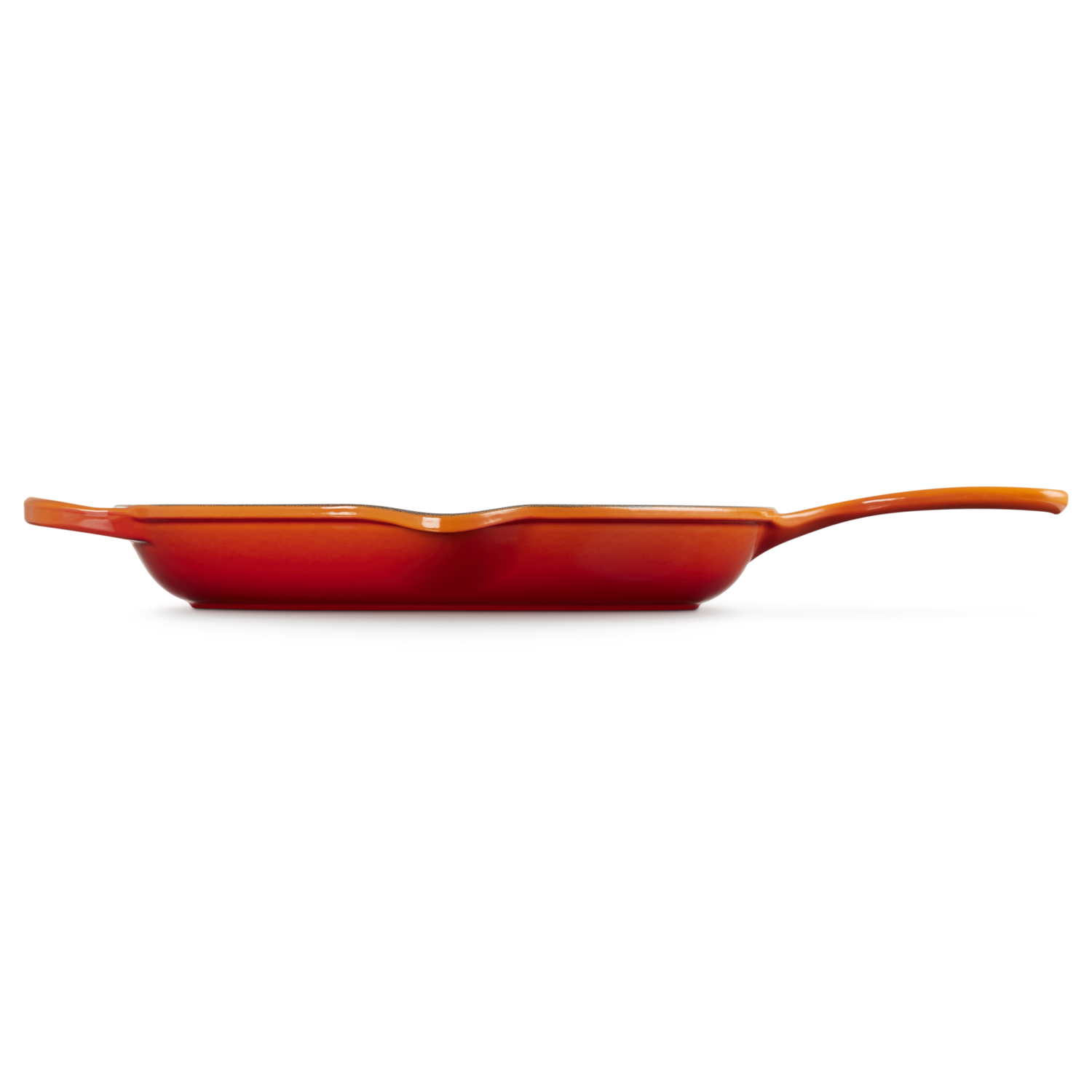 Le Creuset Koekenpan Skillet Signature rond Oranjerood 30cm