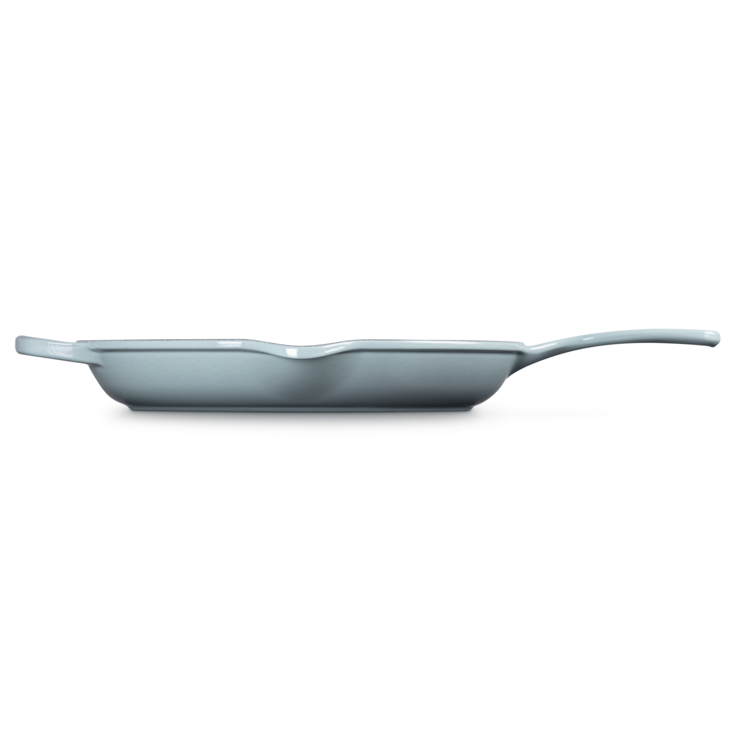 Le Creuset Koekenpan Skillet Signature rond Sea Salt 30cm