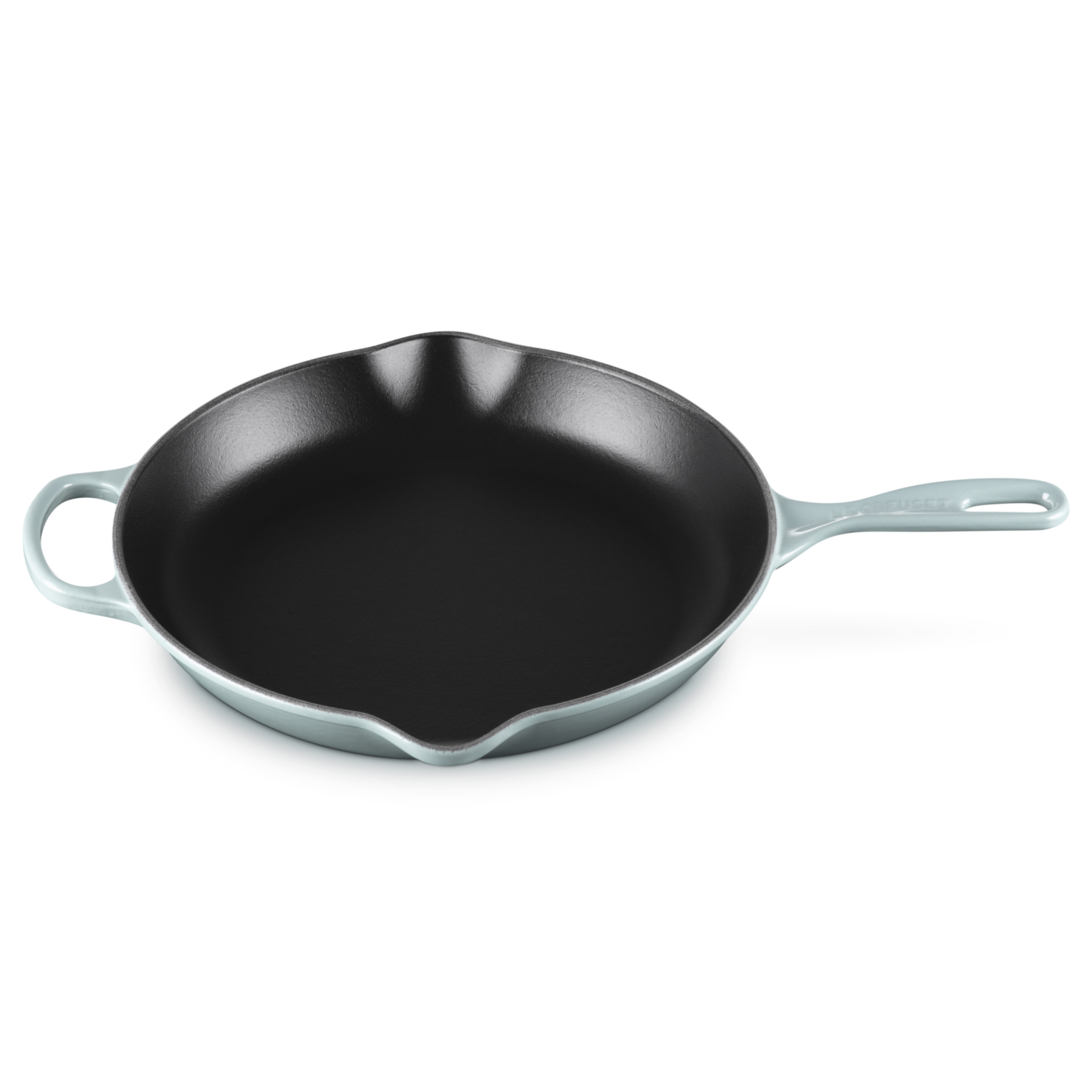 Le Creuset Koekenpan Skillet Signature rond Sea Salt 30cm