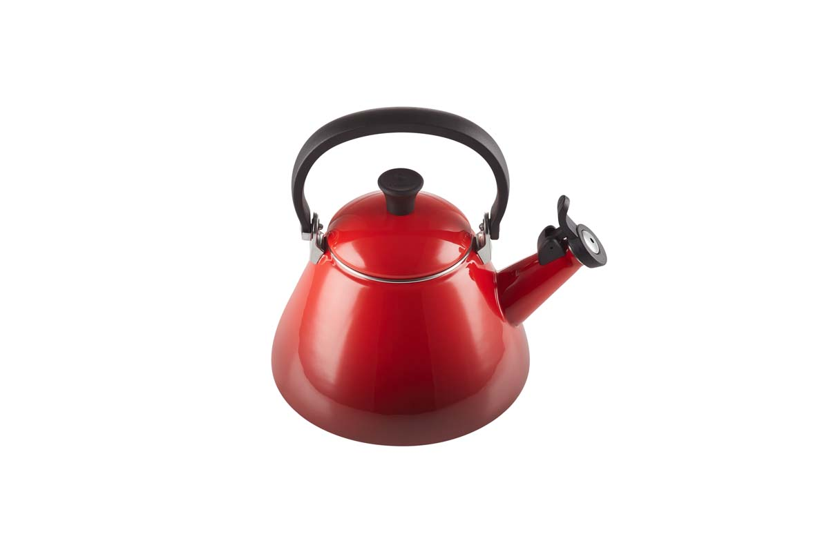 Le Creuset Kone Fluitketel Kersenrood 1,6l