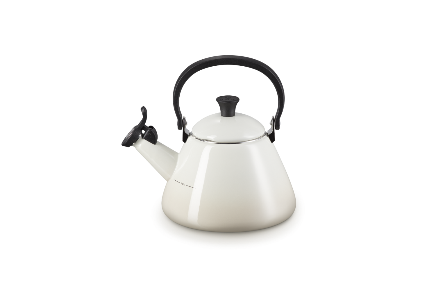 Le Creuset Kone Fluitketel Meringue 1,6l