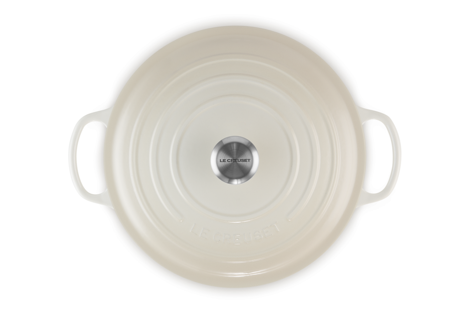 Le Creuset Lage Braadpan Signature Meringue 30cm