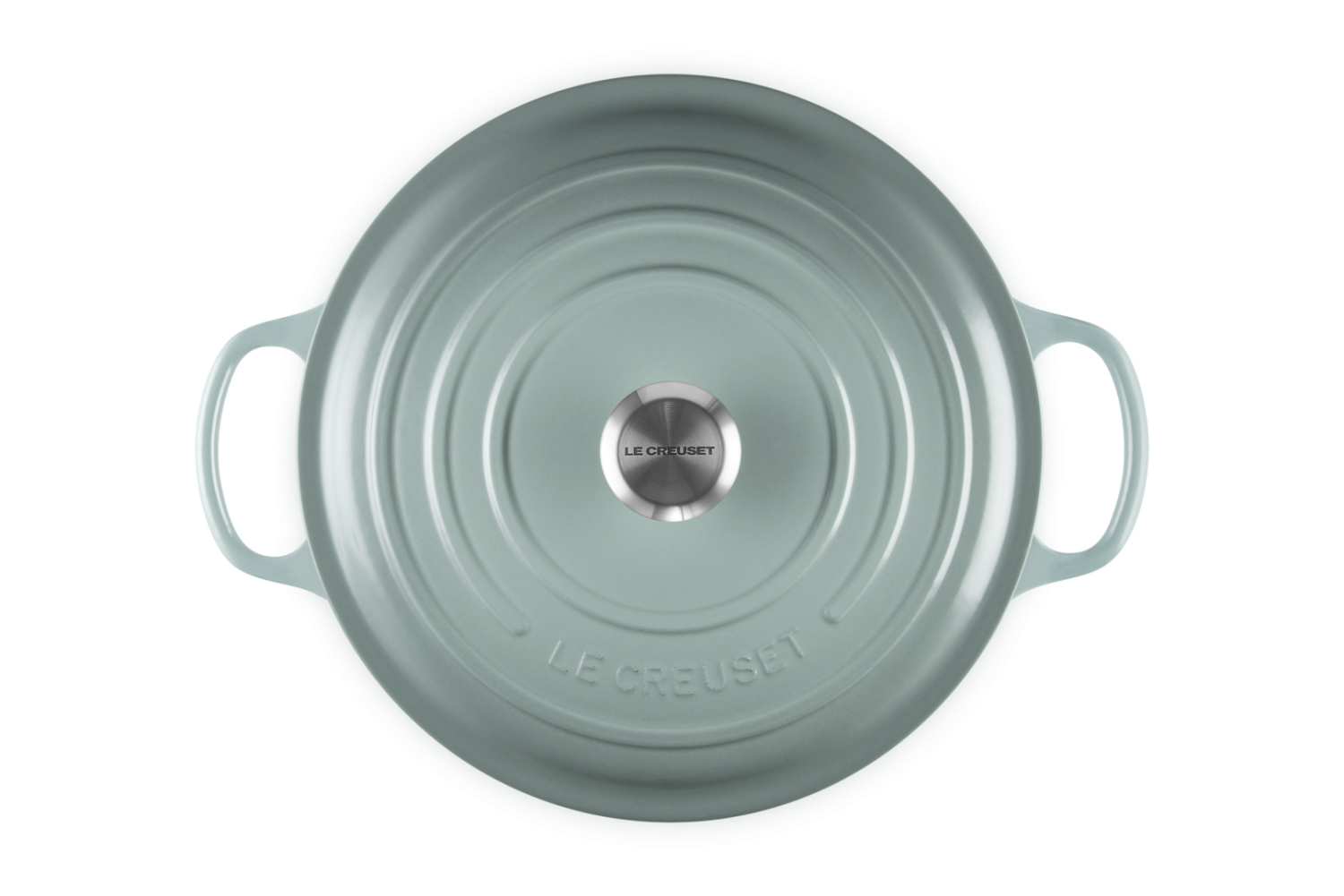 Le Creuset Lage Braadpan Signature Sea Salt 30cm