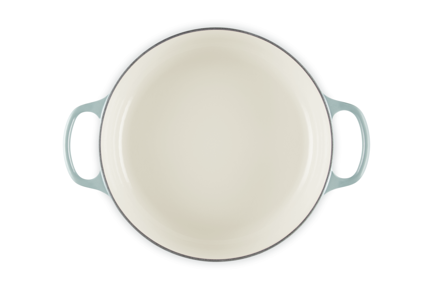 Le Creuset Lage Braadpan Signature Sea Salt 30cm