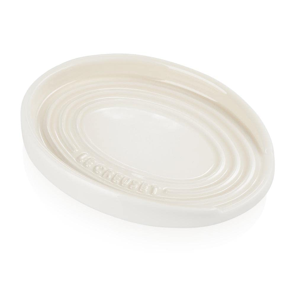 Le Creuset Lepelhouder ovaal Meringue 16cm