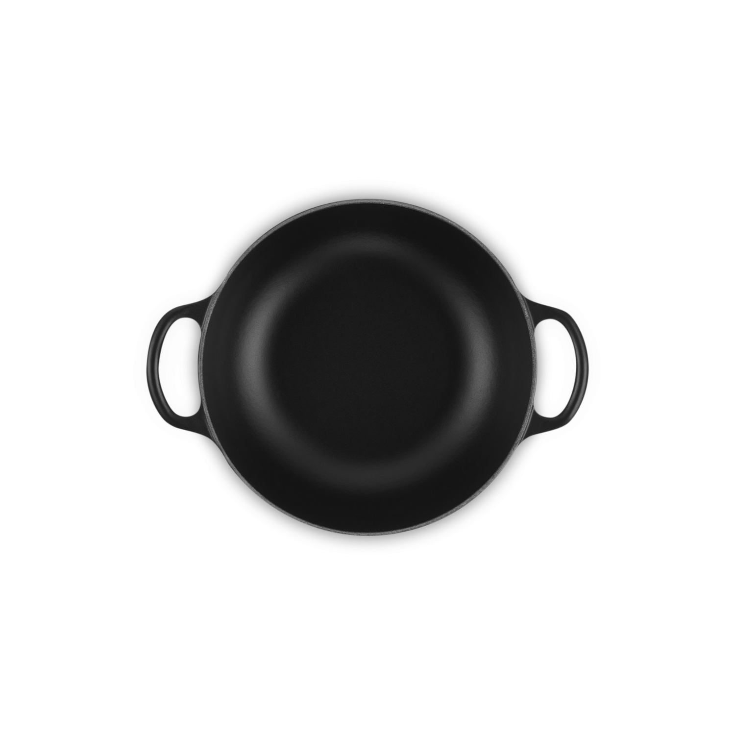 Le Creuset Marmite Mat Zwart 22cm 2,2L