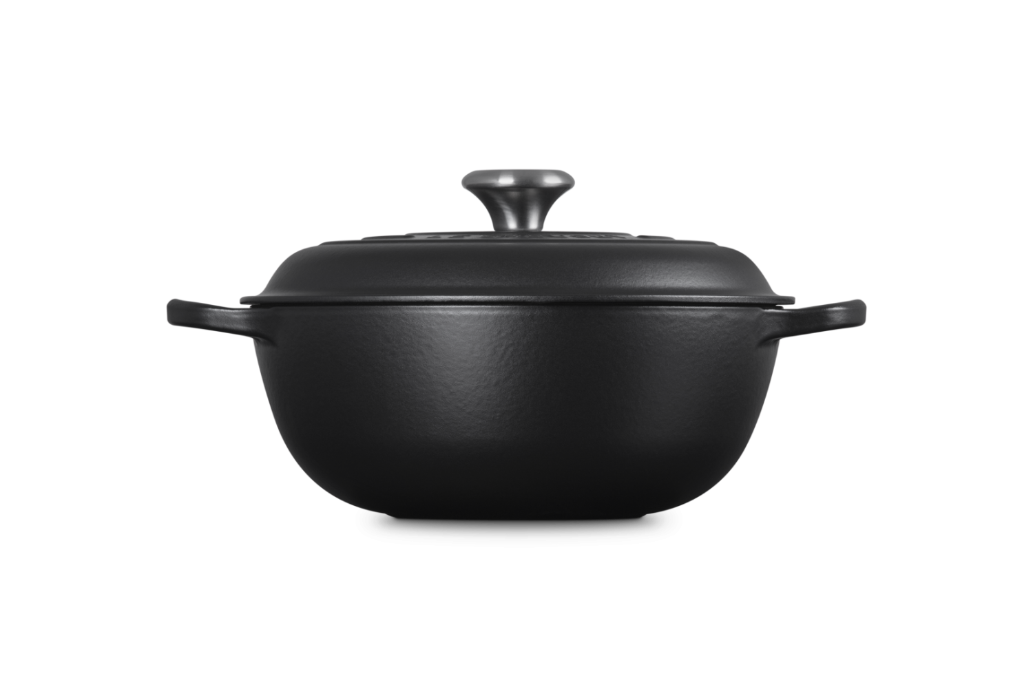 Le Creuset Marmite Signature met Hoge Deksel Mat Zwart 26cm