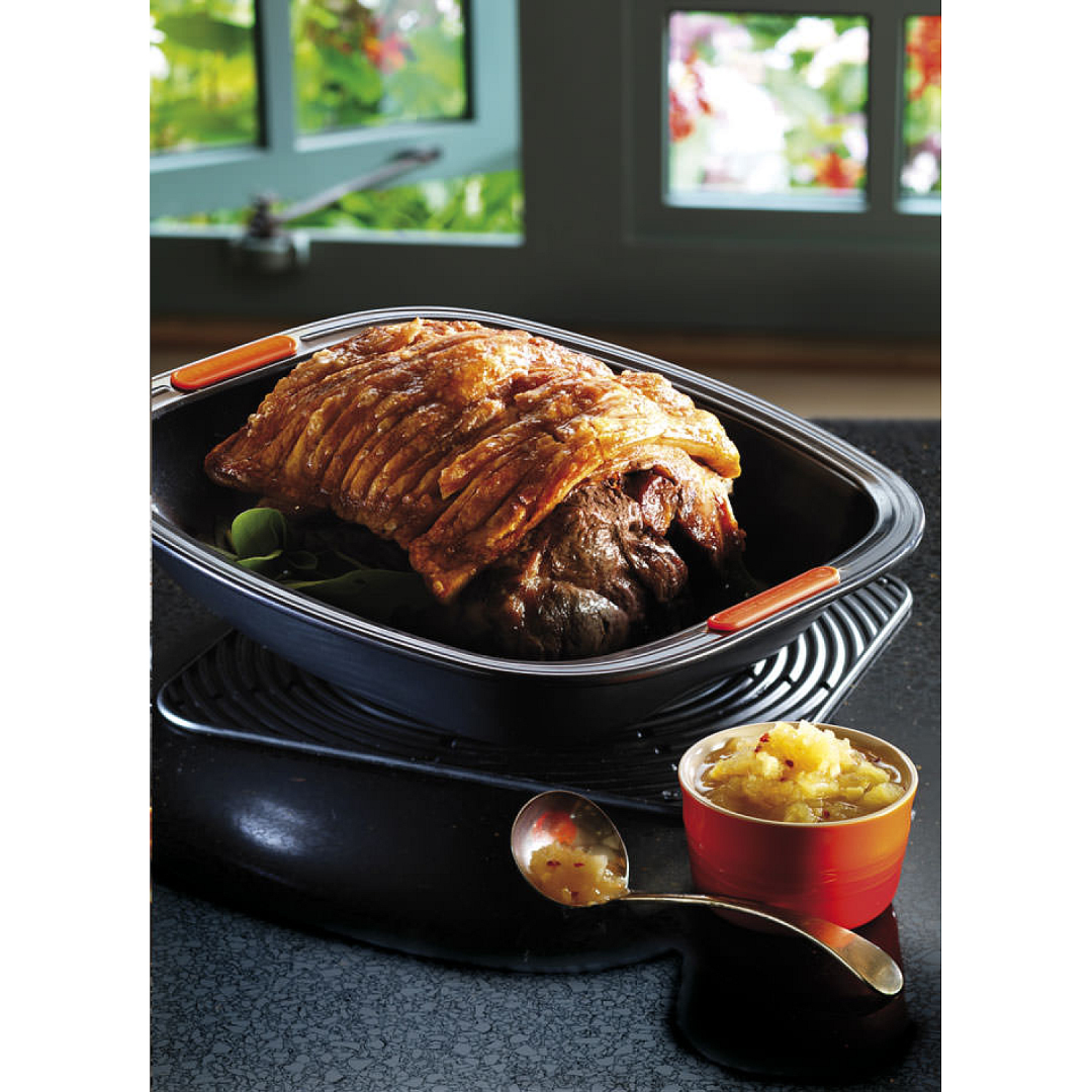 Le Creuset Patiliss Rh.Ovenschaal 33 cm Zwart